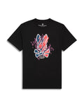 Psycho Bunny Men’s Big & Tall Carson T-Shirt Black