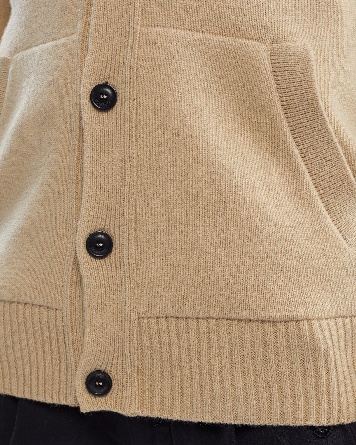 Lambswool Cardigan Mojave Desert