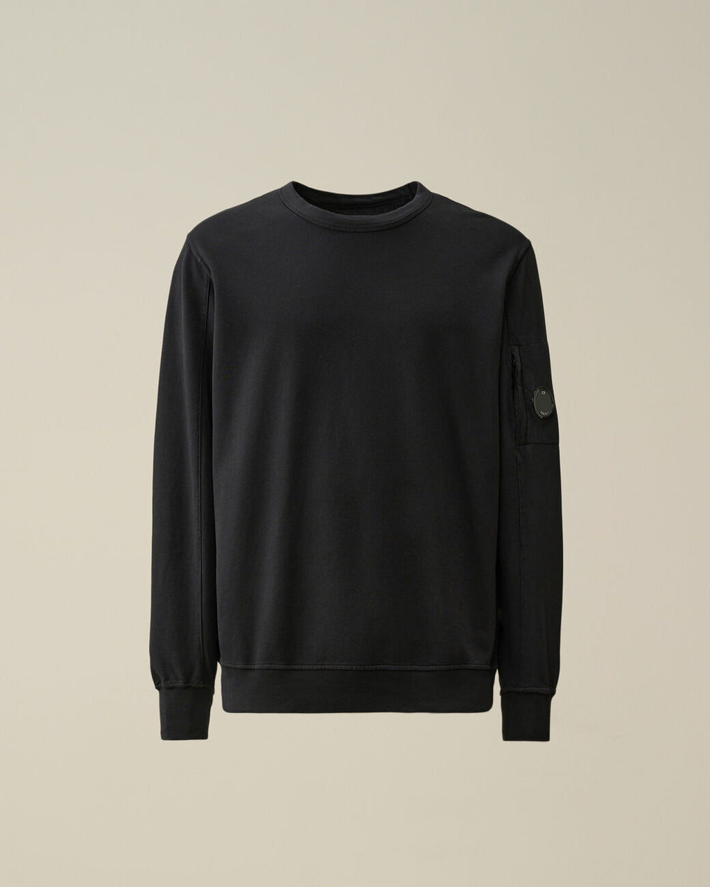 C.P. Company Light Fleece Sweatshirt Black