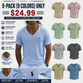 Men's T Shirt Short Sleeve Shirt Tee Top Linen