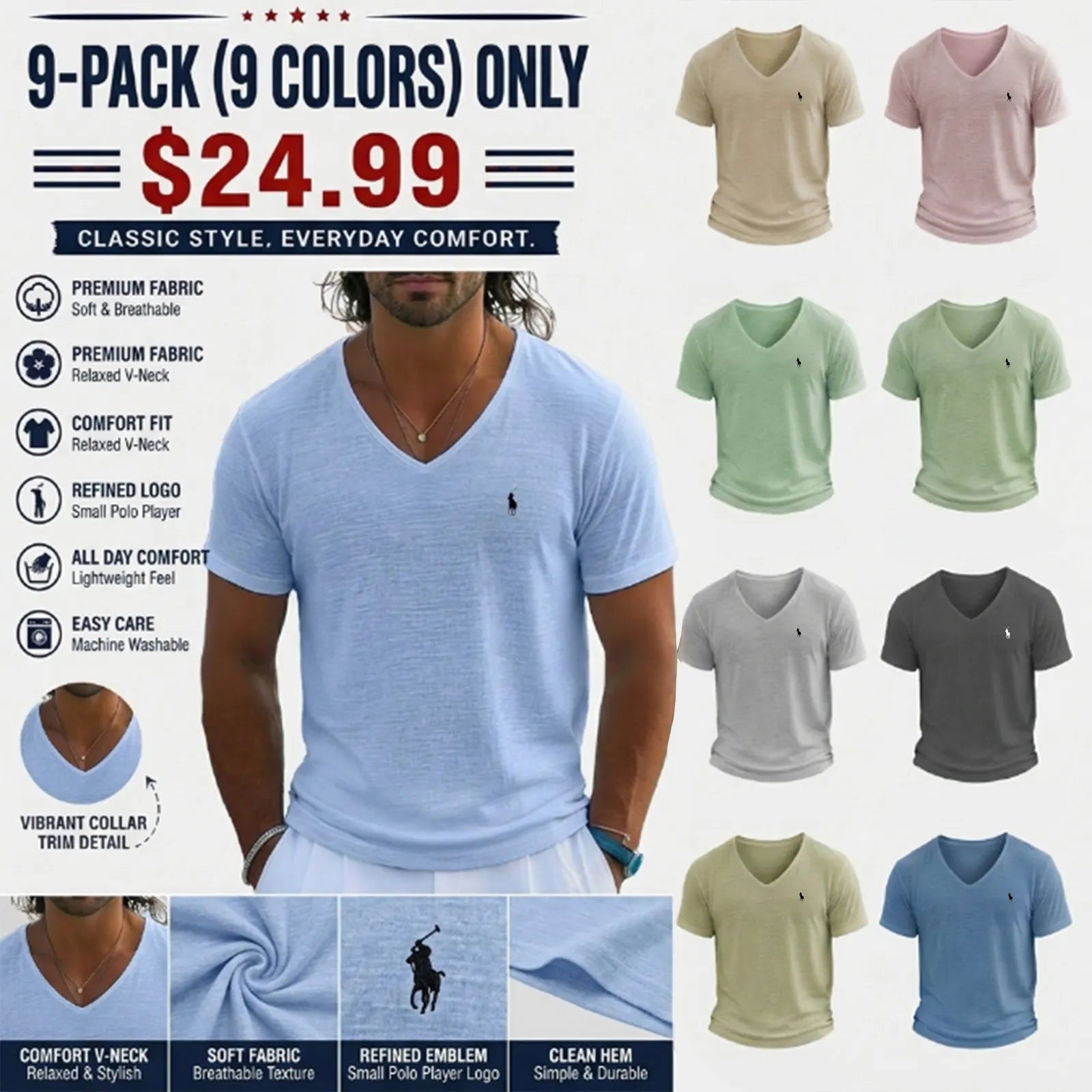 Men's T Shirt Short Sleeve Shirt Tee Top Linen