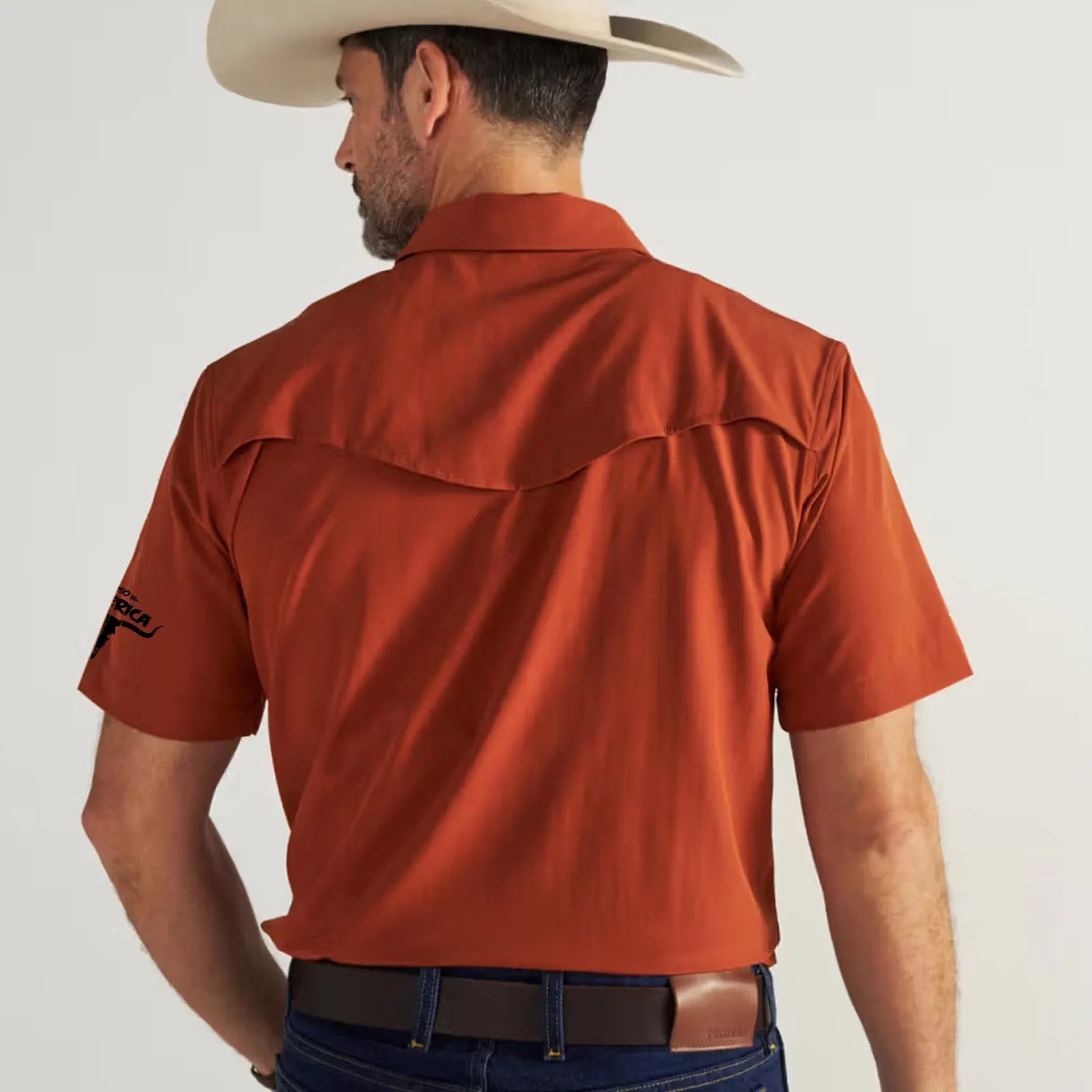 Men's Performance Western Short Sleeve Pearl Snap