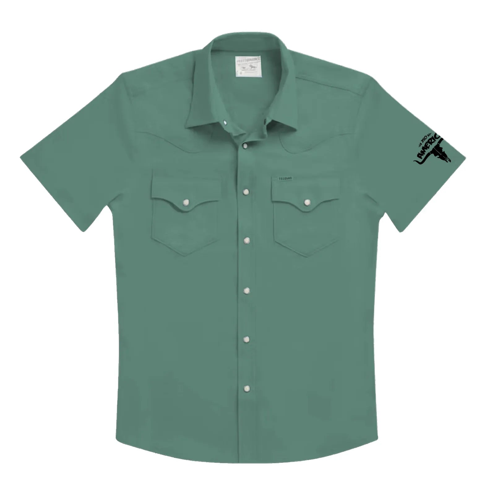 Men's Performance Western Short Sleeve Pearl Snap