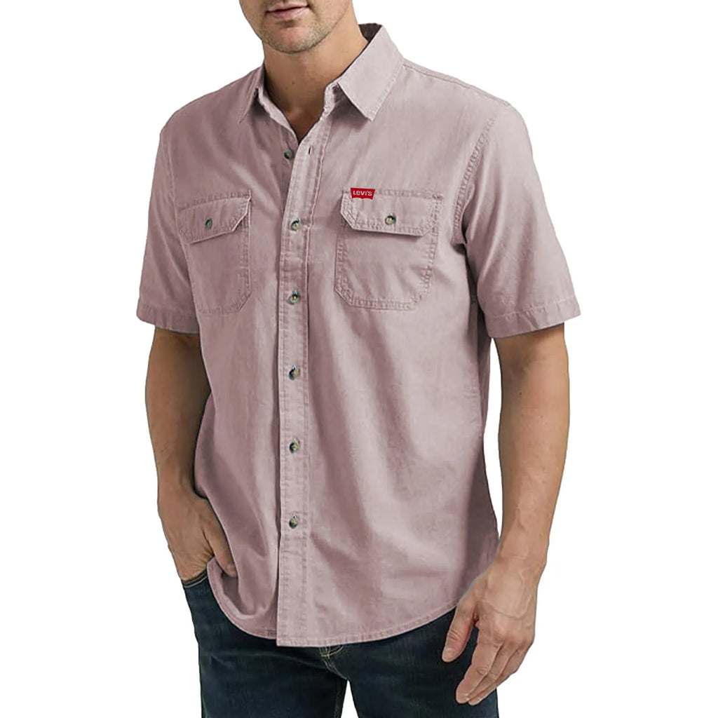 Wrangler Authentics Men's Short Sleeve Classic Woven Shirt