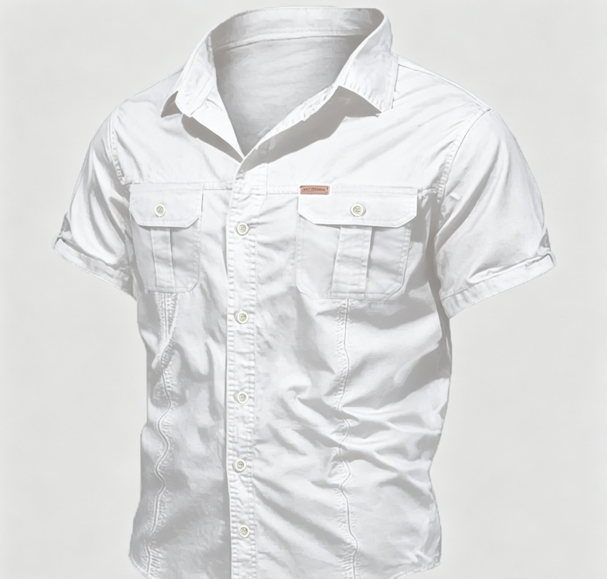Men's shirts, work shirts, button-down shirts, utility shirts, casual shirts, suitable for holiday outings