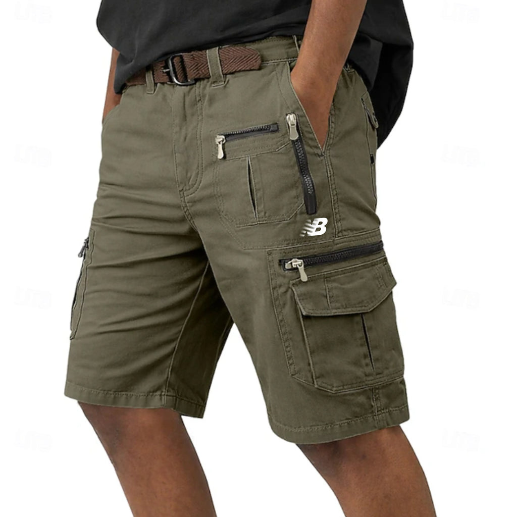 Men's Tactical Cargo Cargo Shorts Shorts Casual Shorts Pocket Elastic Waist Plain