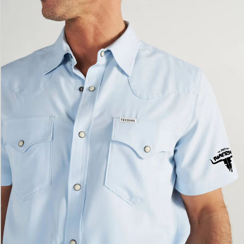Men's Performance Western Short Sleeve Pearl Snap