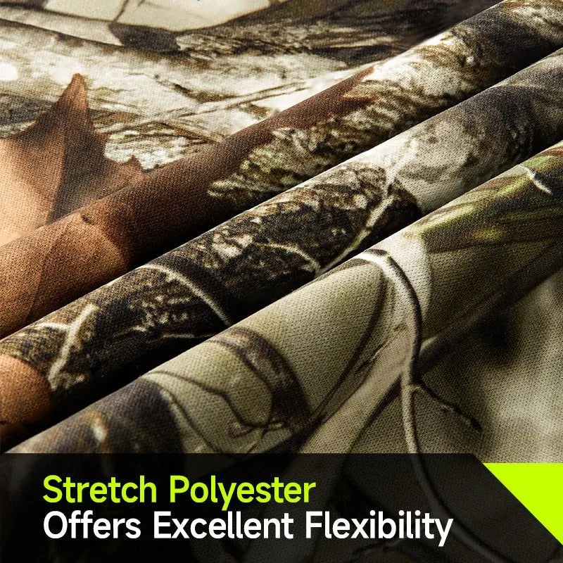 Men's Hunting Clothes,Silent Water Resistant Camo Hunting Suits