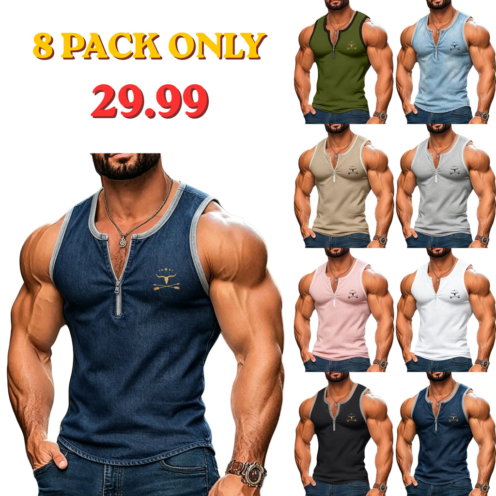 Men's T Shirt Henley Shirt Tee Top Short Sleeve Color Block