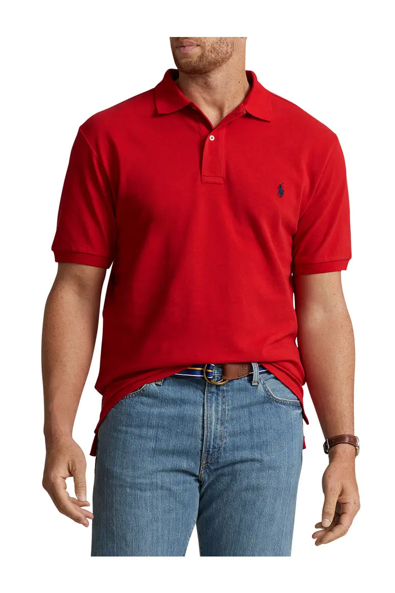 Big & Tall Mesh Polo Shirt