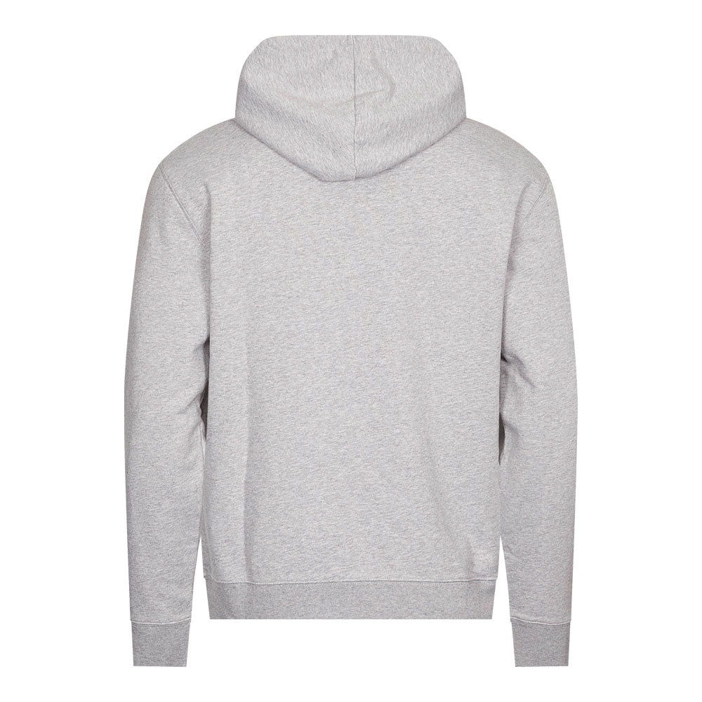 Maison Kitsune Dressed Fox Regular Hoodie Light Grey Melange