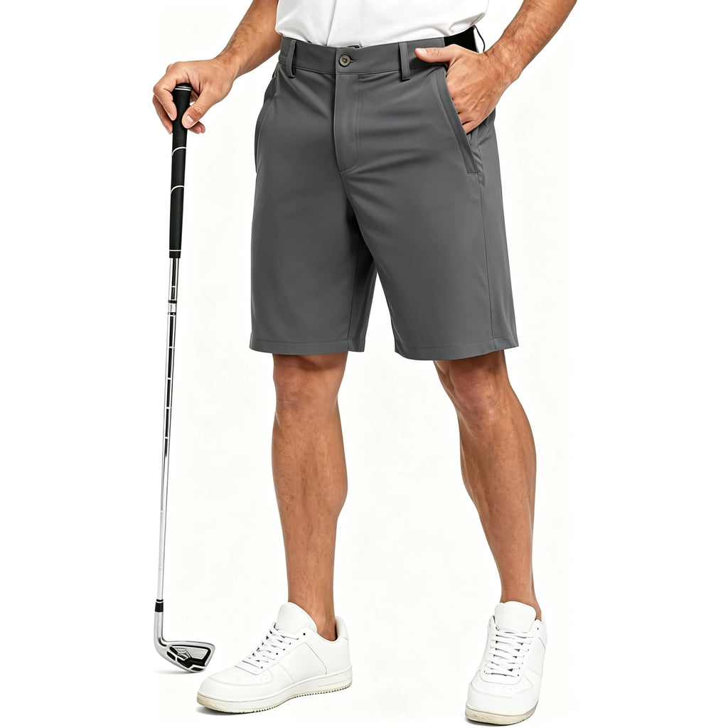 Men's Golf Work Shorts Stretch Waistband Dry Fit