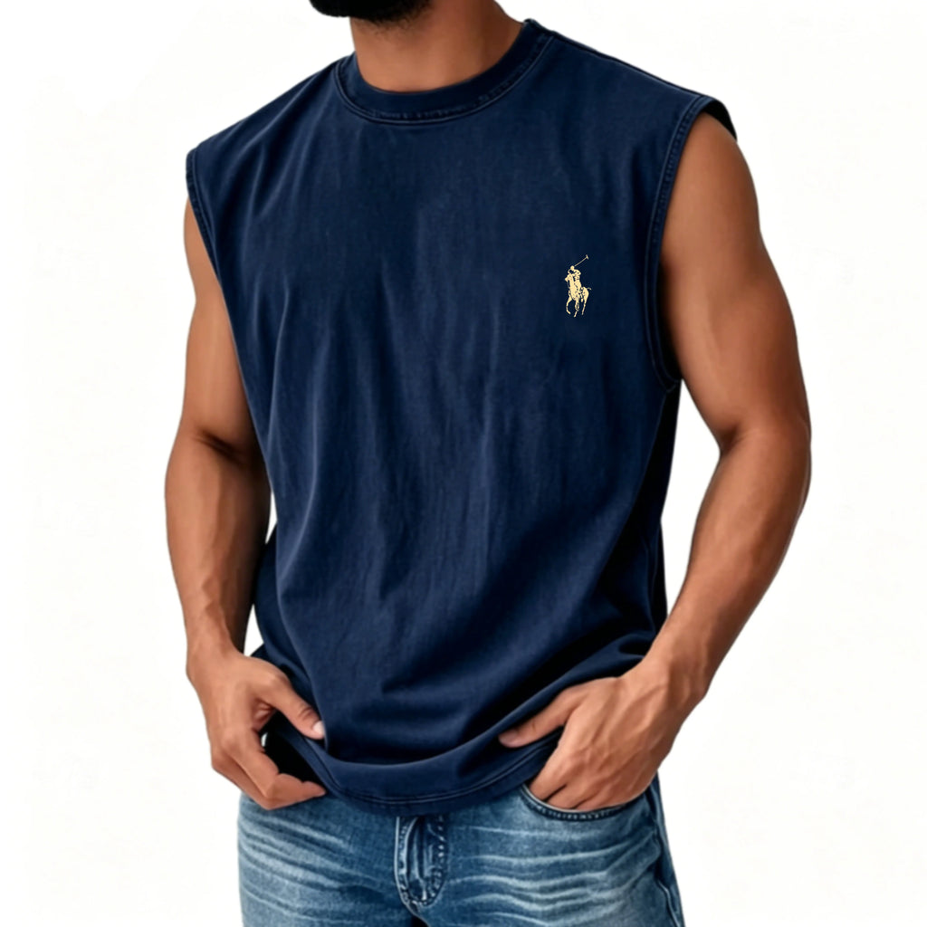 Men's Tank Top Undershirt Sleeveless Shirt Sleeveless Crew Neck Summer Plain Fashion Classic
