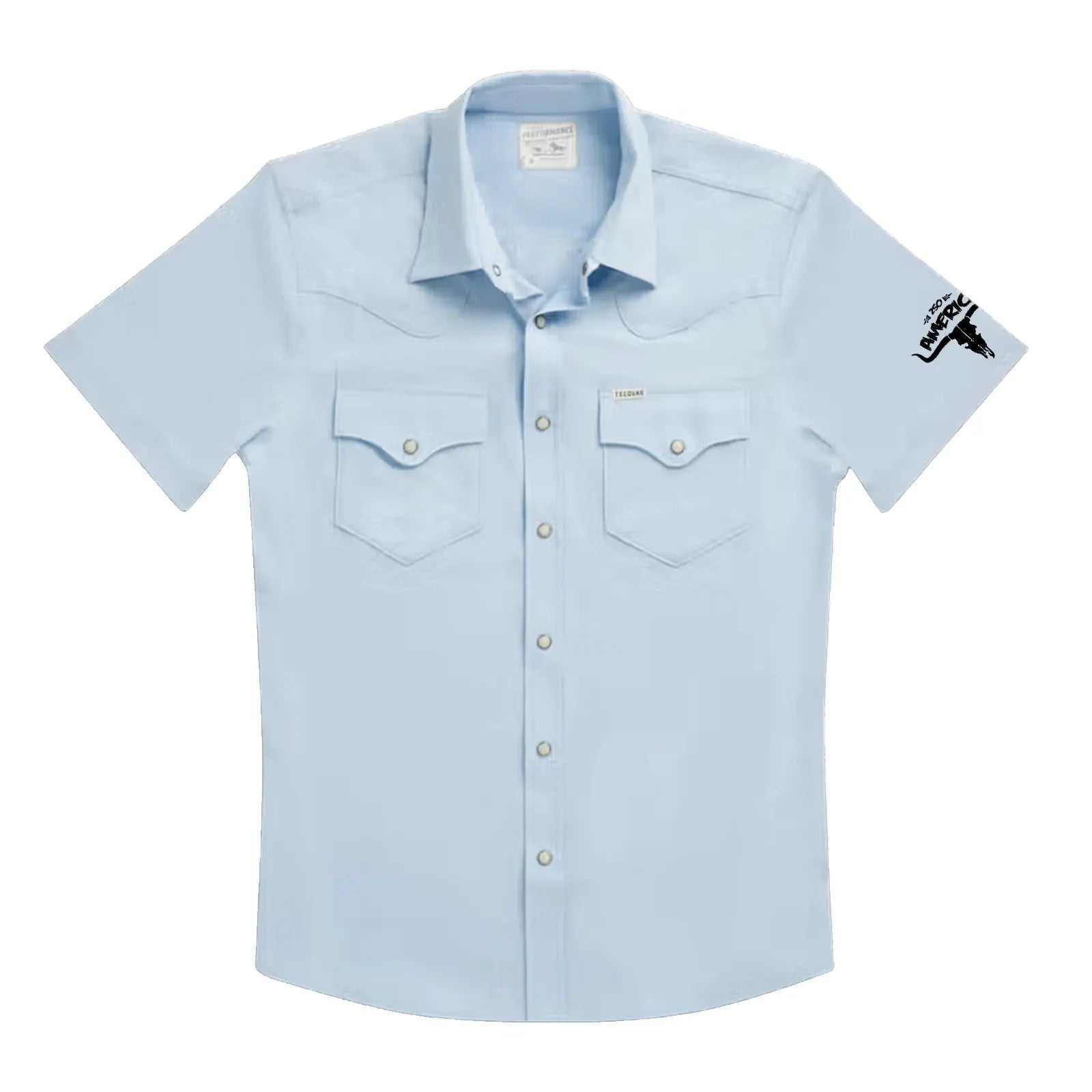 Men's Performance Western Short Sleeve Pearl Snap