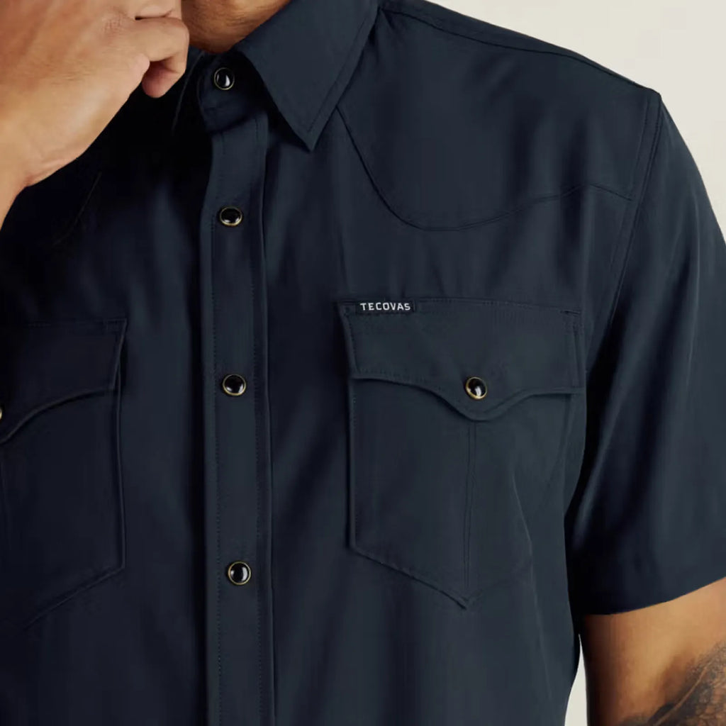 Men's Performance Western Short Sleeve Pearl Snap