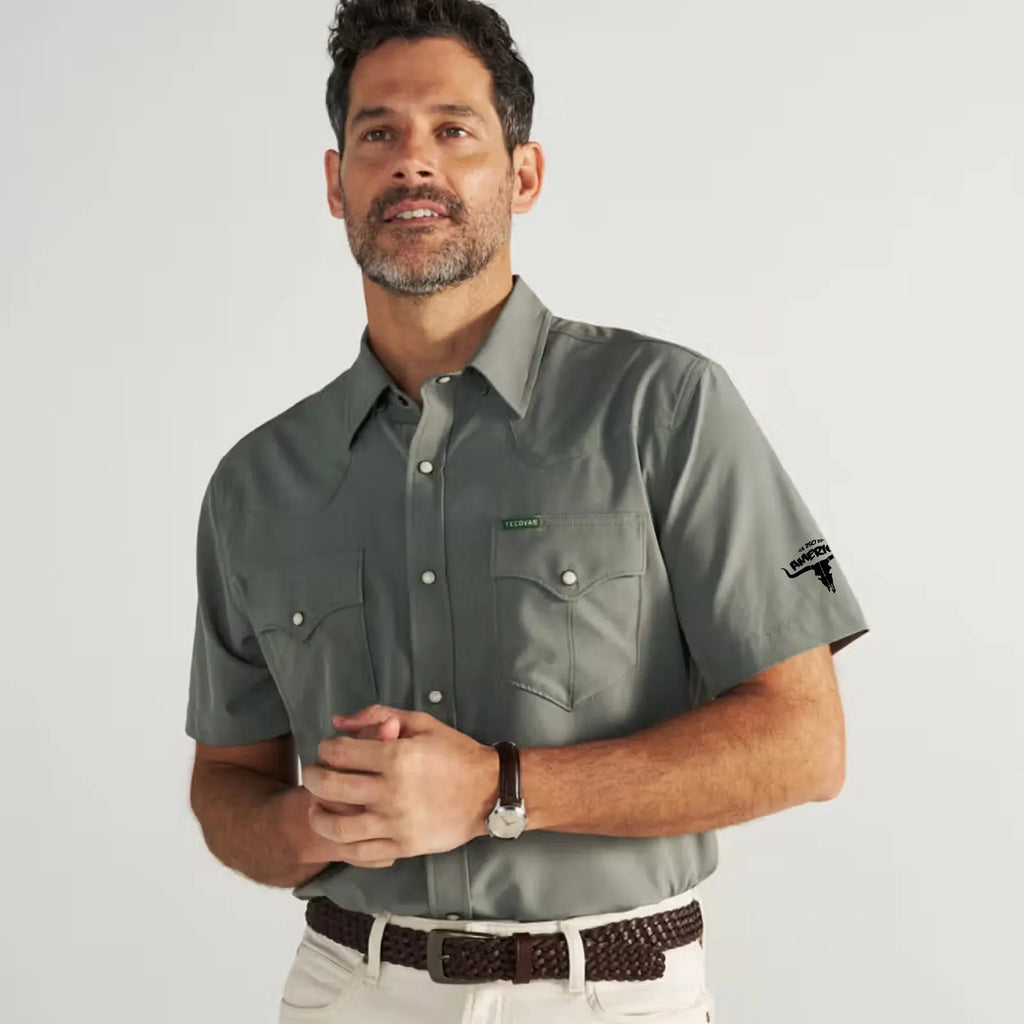 Men's Performance Western Short Sleeve Pearl Snap