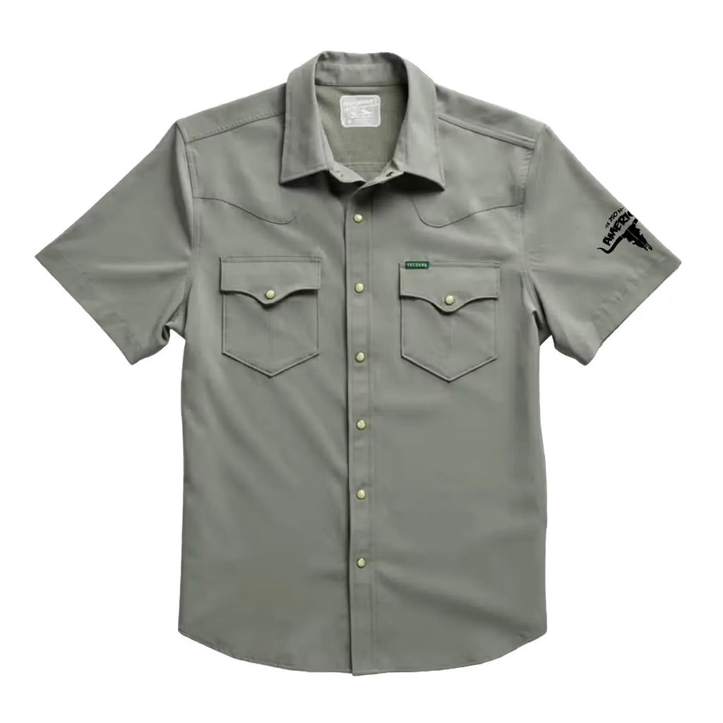 Men's Performance Western Short Sleeve Pearl Snap