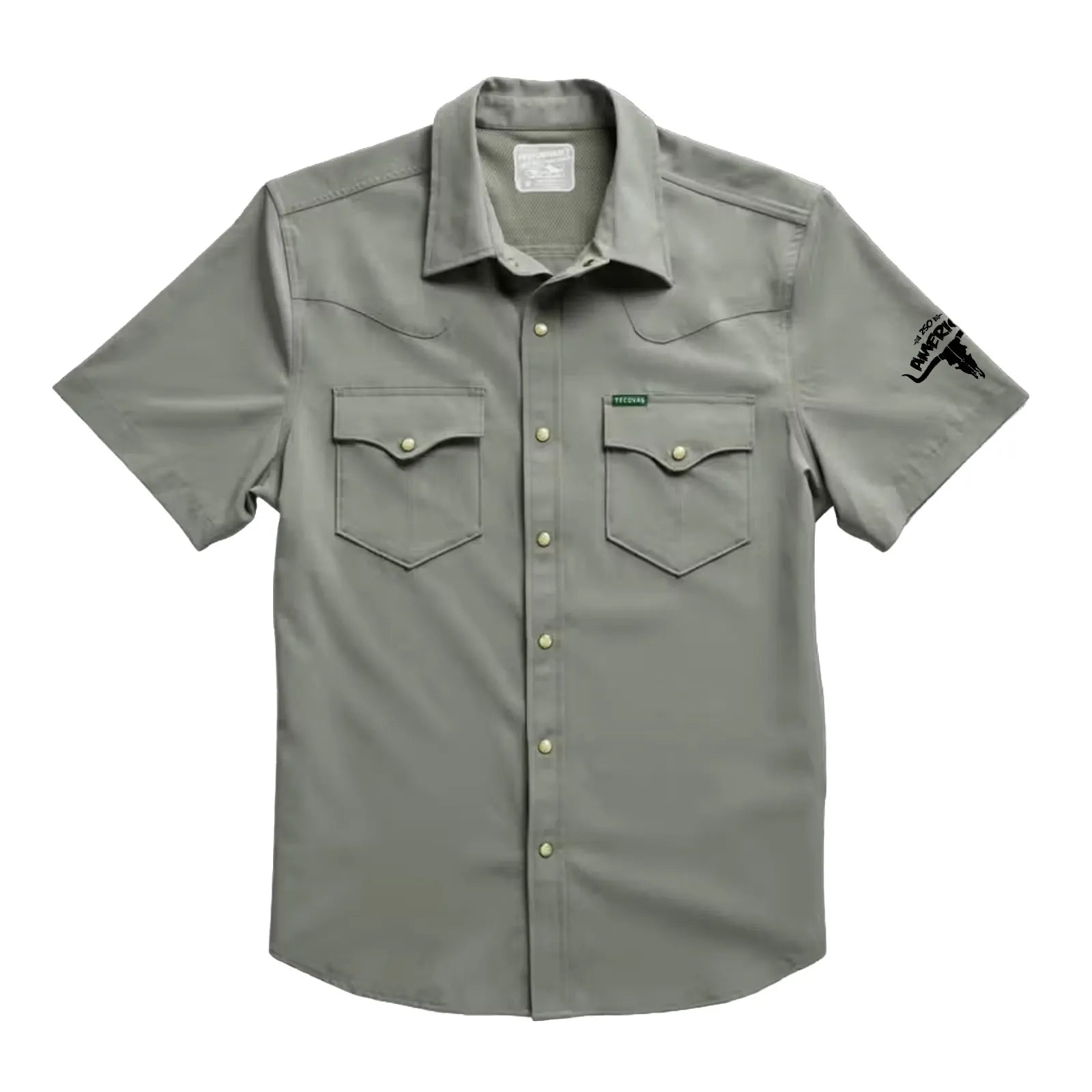 Men's Performance Western Short Sleeve Pearl Snap