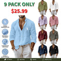 Men's Shirt Linen Shirt Summer Shirt Beach