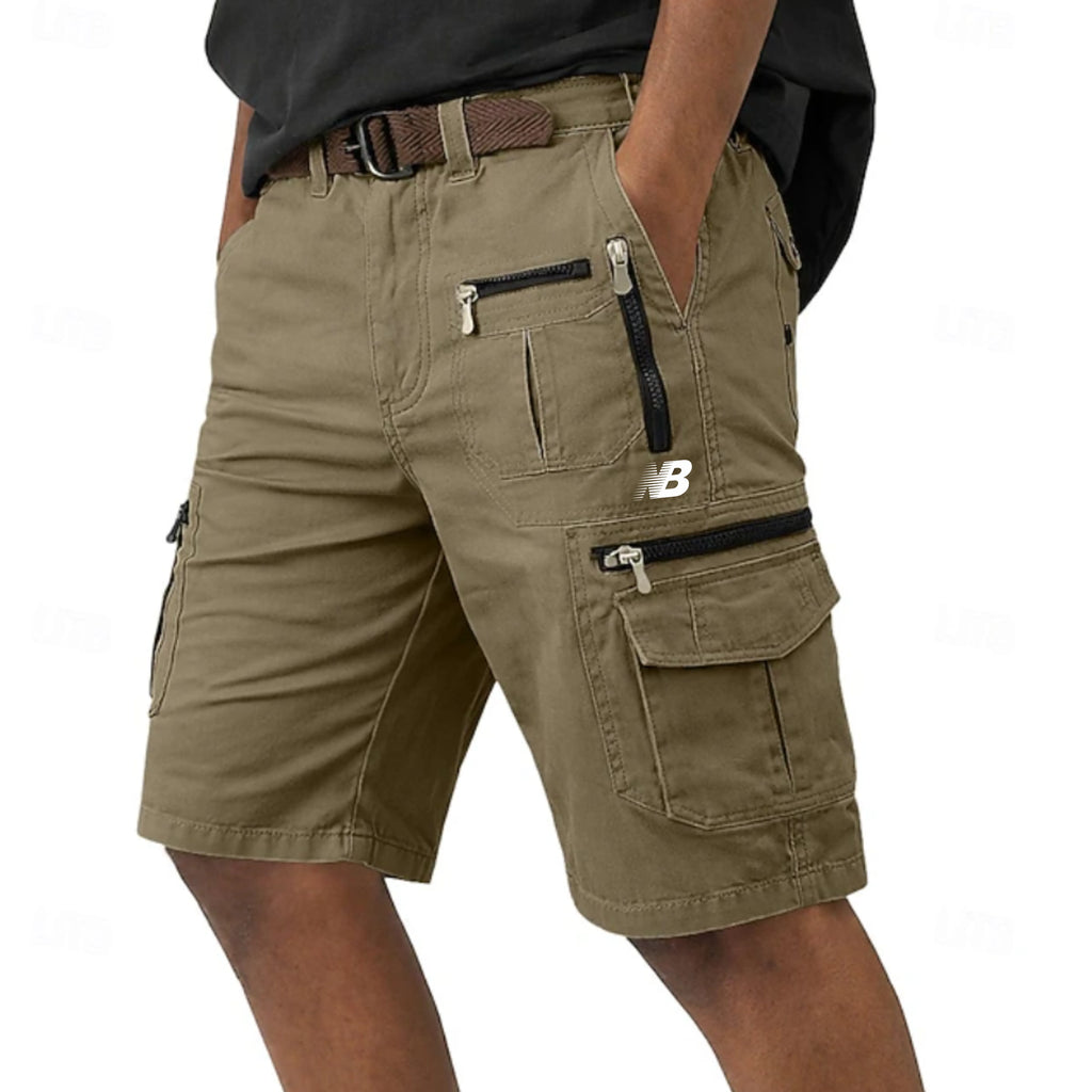 Men's Tactical Cargo Cargo Shorts Shorts Casual Shorts Pocket Elastic Waist Plain