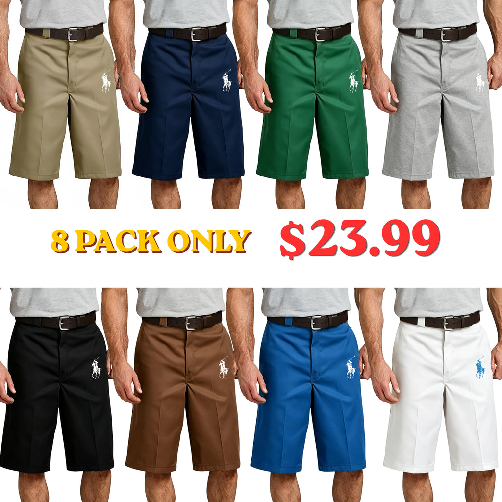 🔥Last Day Promotion! Loose Fit Cell Phone Pocket 13' Shorts-Menswear Classic Pocket Casual