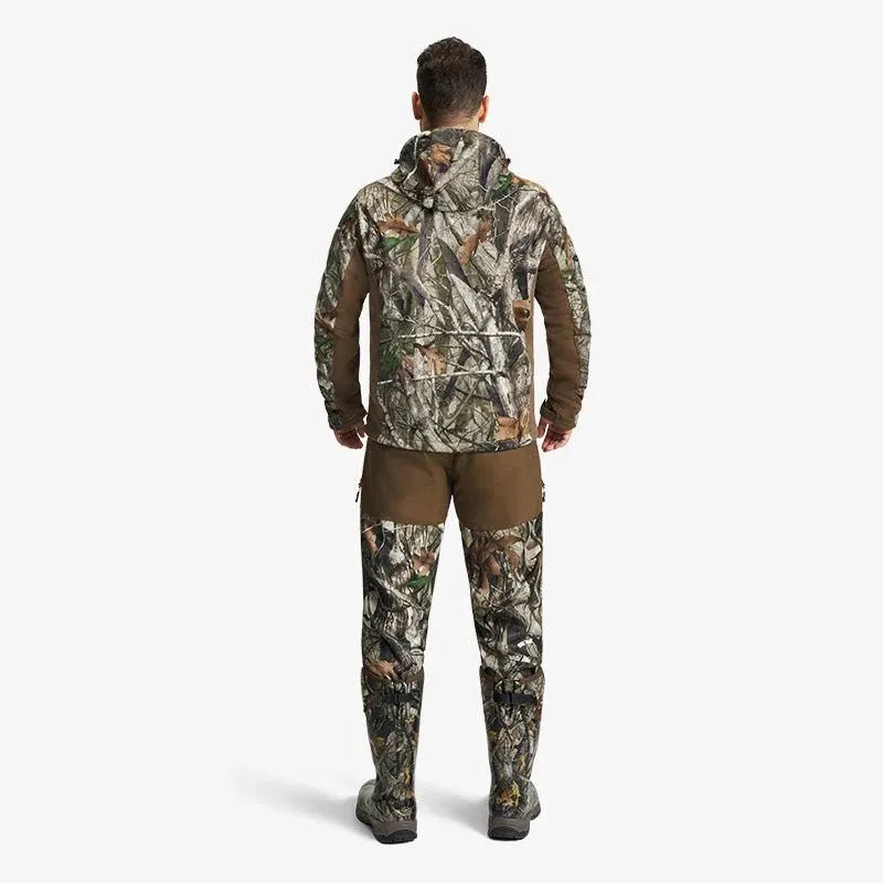 Men's Hunting Clothes,Silent Water Resistant Camo Hunting Suits