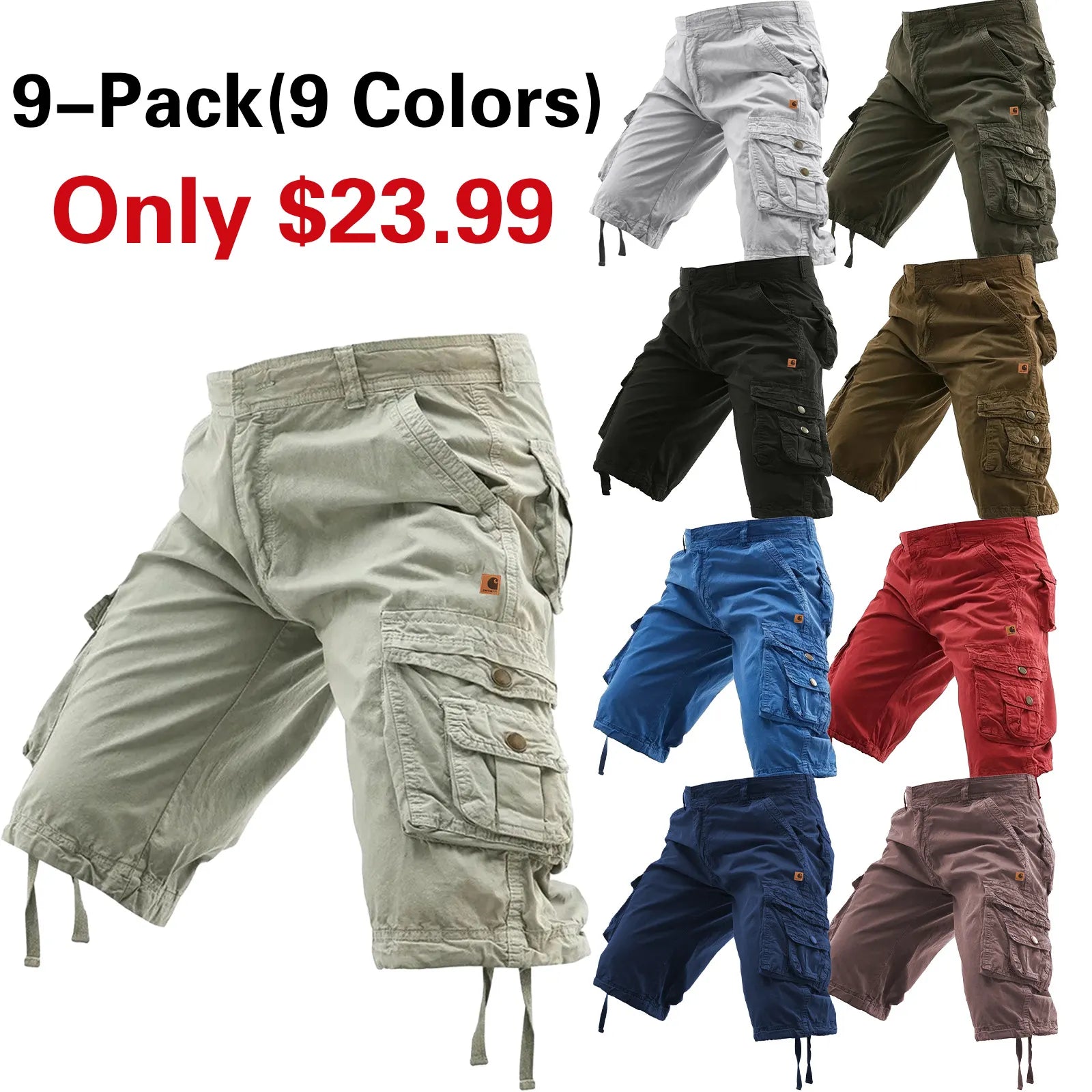 Men's Tactical Shorts Capri Cargo Shorts Cargo Shorts Shorts Hiking Shorts