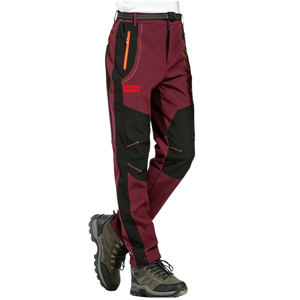 Men's waterproof hiking trousers softshell pants