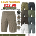 AmbushTM Cargo Lightweight, durable, quick-dry, UPF 50+ short with 9 pockets