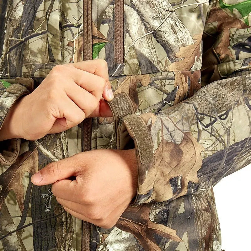 Men's Hunting Clothes,Silent Water Resistant Camo Hunting Suits