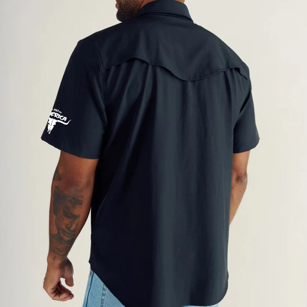 Men's Performance Western Short Sleeve Pearl Snap