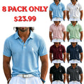 Men's Golf Shirt Golf Polos Shirts Casual Work Lapel Short