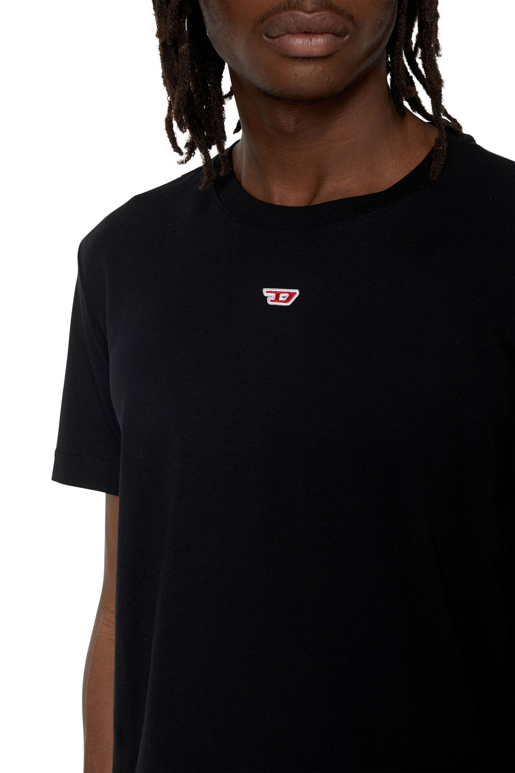 T-Diegor-D T-shirt with D patch Black