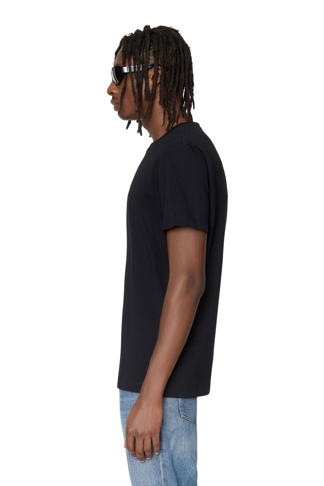 T-Diegor-D T-shirt with D patch Black
