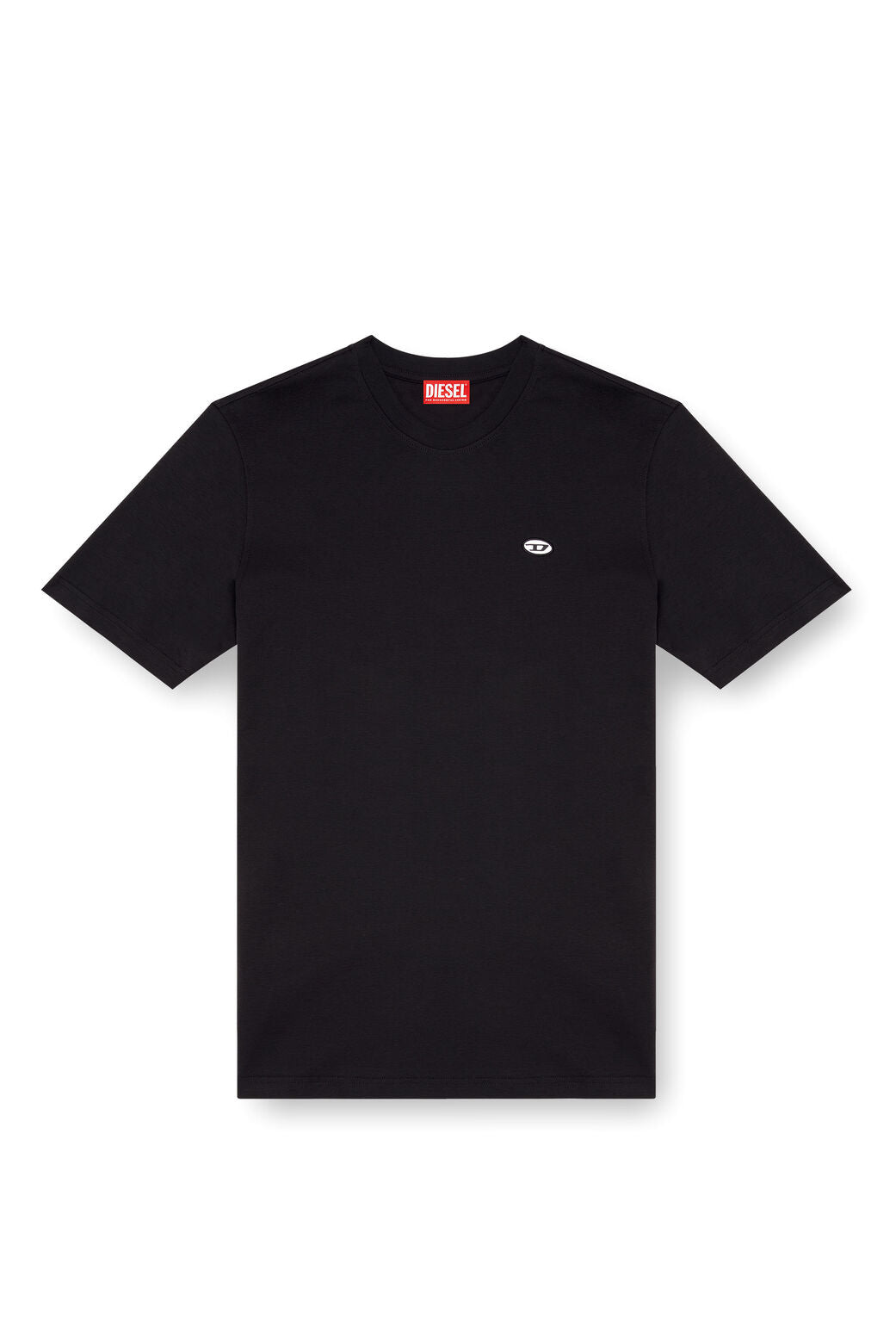 T-ADJUST DOVAL PJ T-shirt with Oval D patch Black