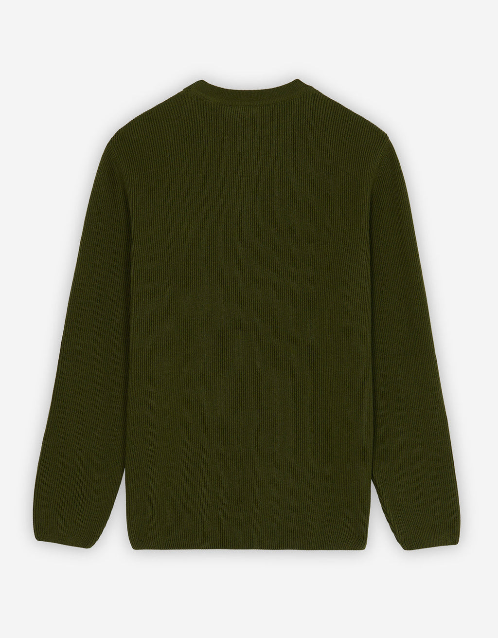 MEN'S BABY FOX PATCH RELAXED PULLOVER DARK KHAKI