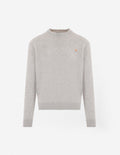 Baby Fox Patch Regular Jumper Light Grey Melange