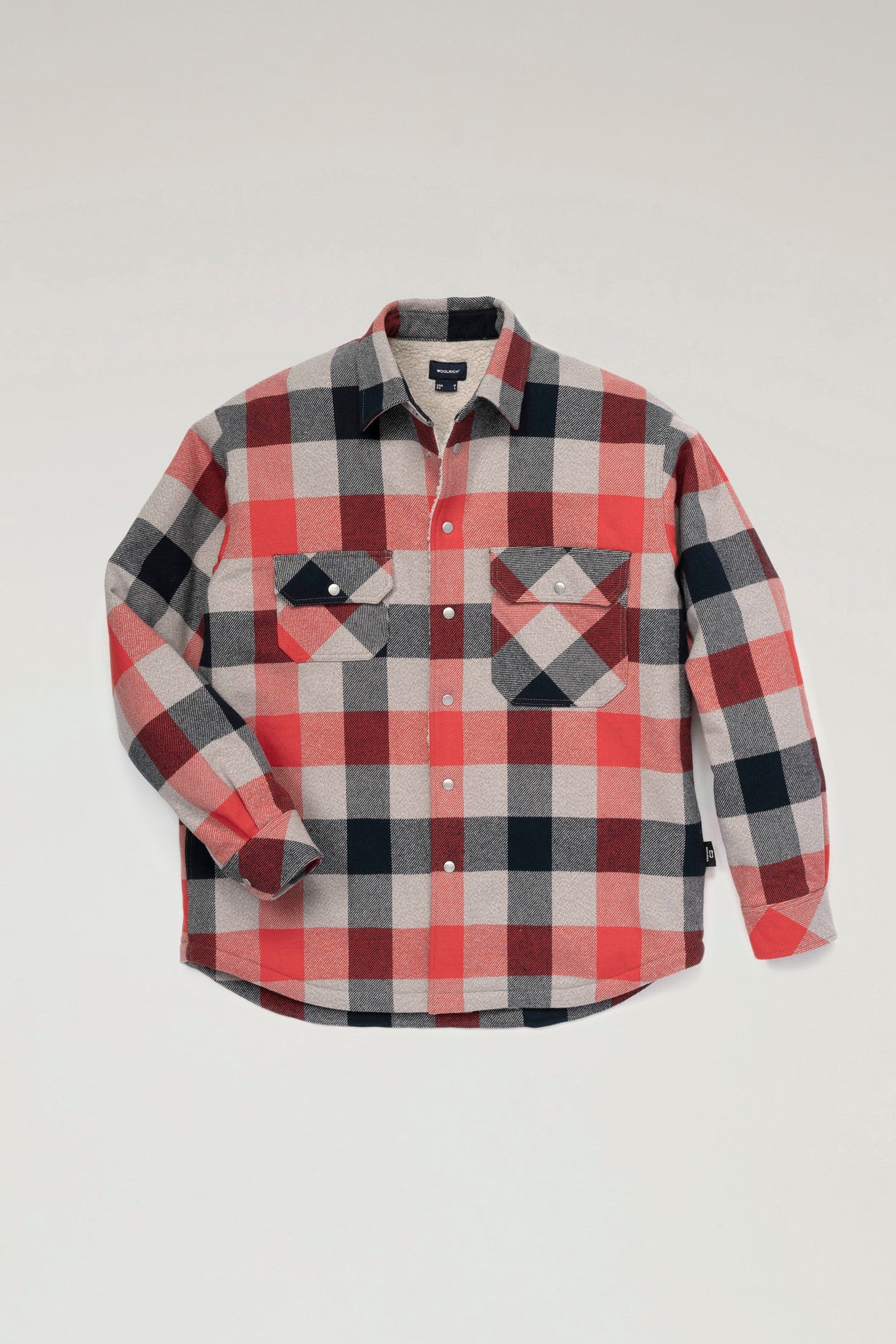 Ranch Check Shirt in Pure Cotton Red Check