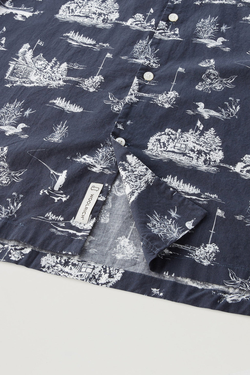 Short-sleeved Zavikon Shirt MELTON BLUE