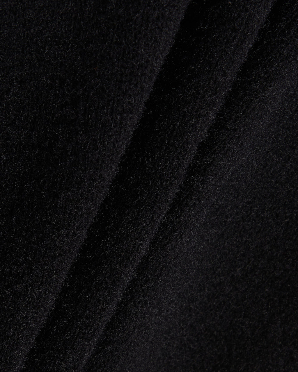 Fleece Knit Jumper Riviera Black
