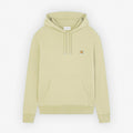 Men's Fox Head Patch Regular Hoodie Chalk Yellow