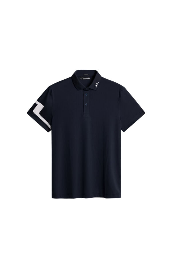 J.LINDEBERG HEATH GOLF POLO JL NAVY