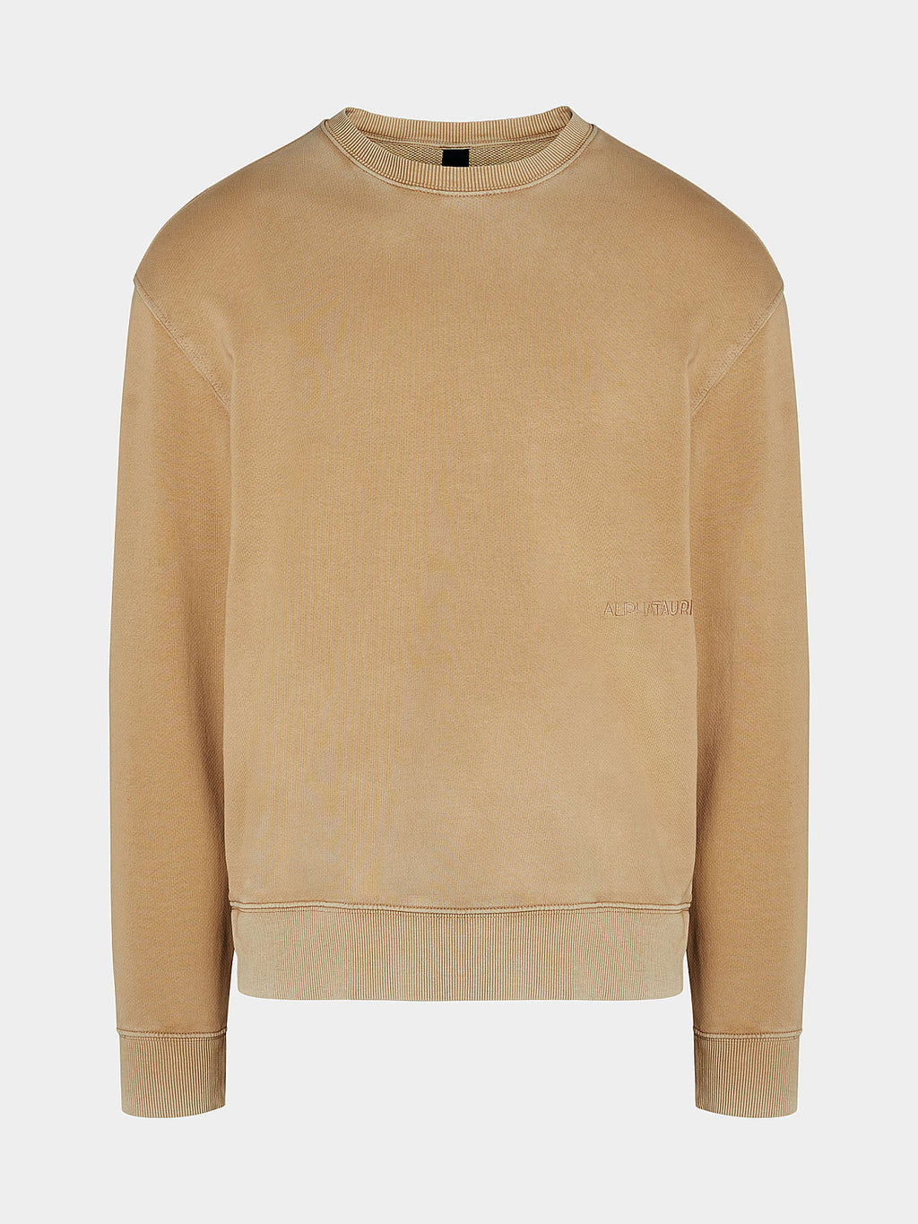 Gradient Crewneck Sweater SORENO V1.Y7.02 Brown / Beige