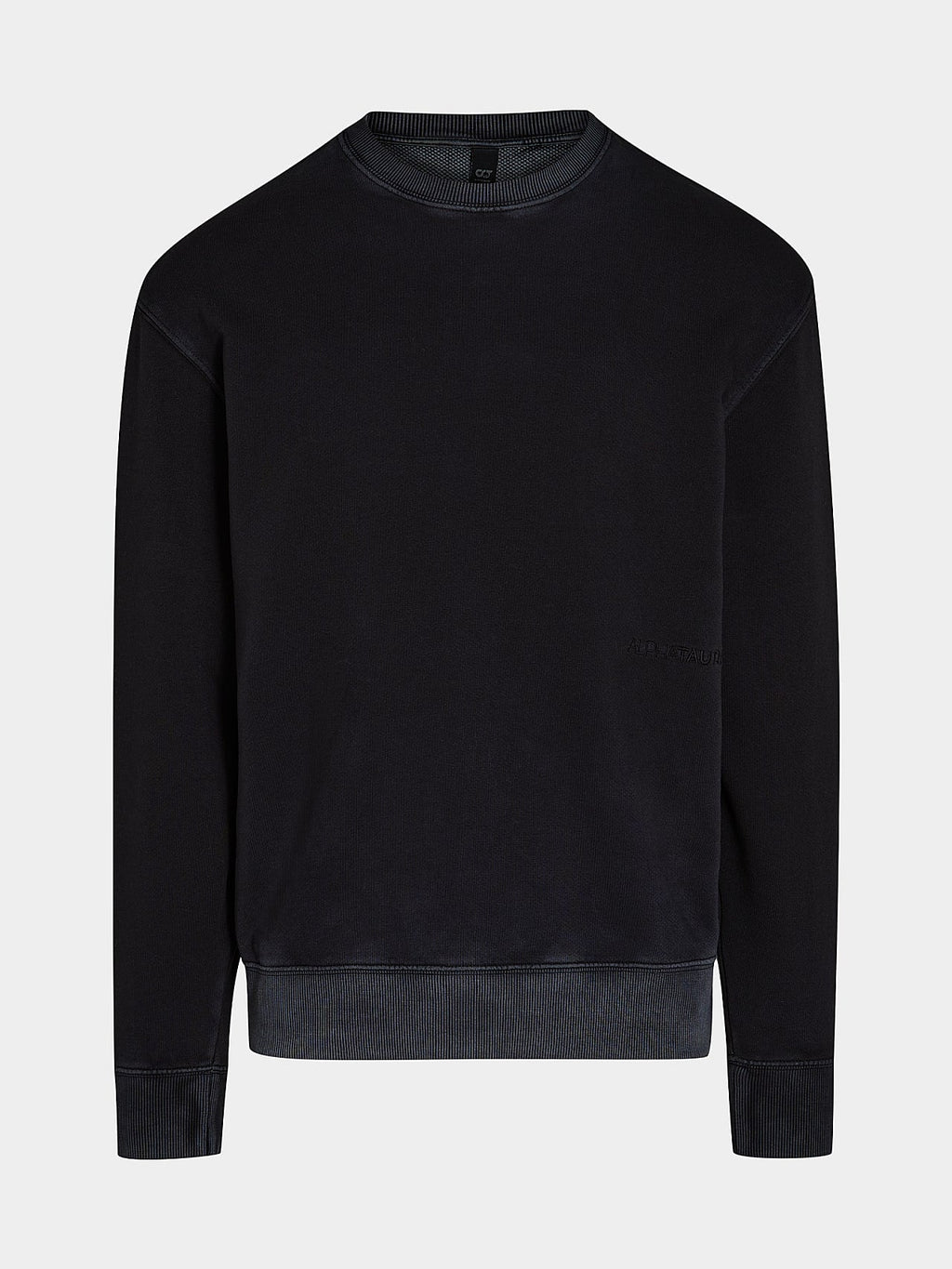 Gradient Crewneck Sweater SORENO V1.Y7.02 Black