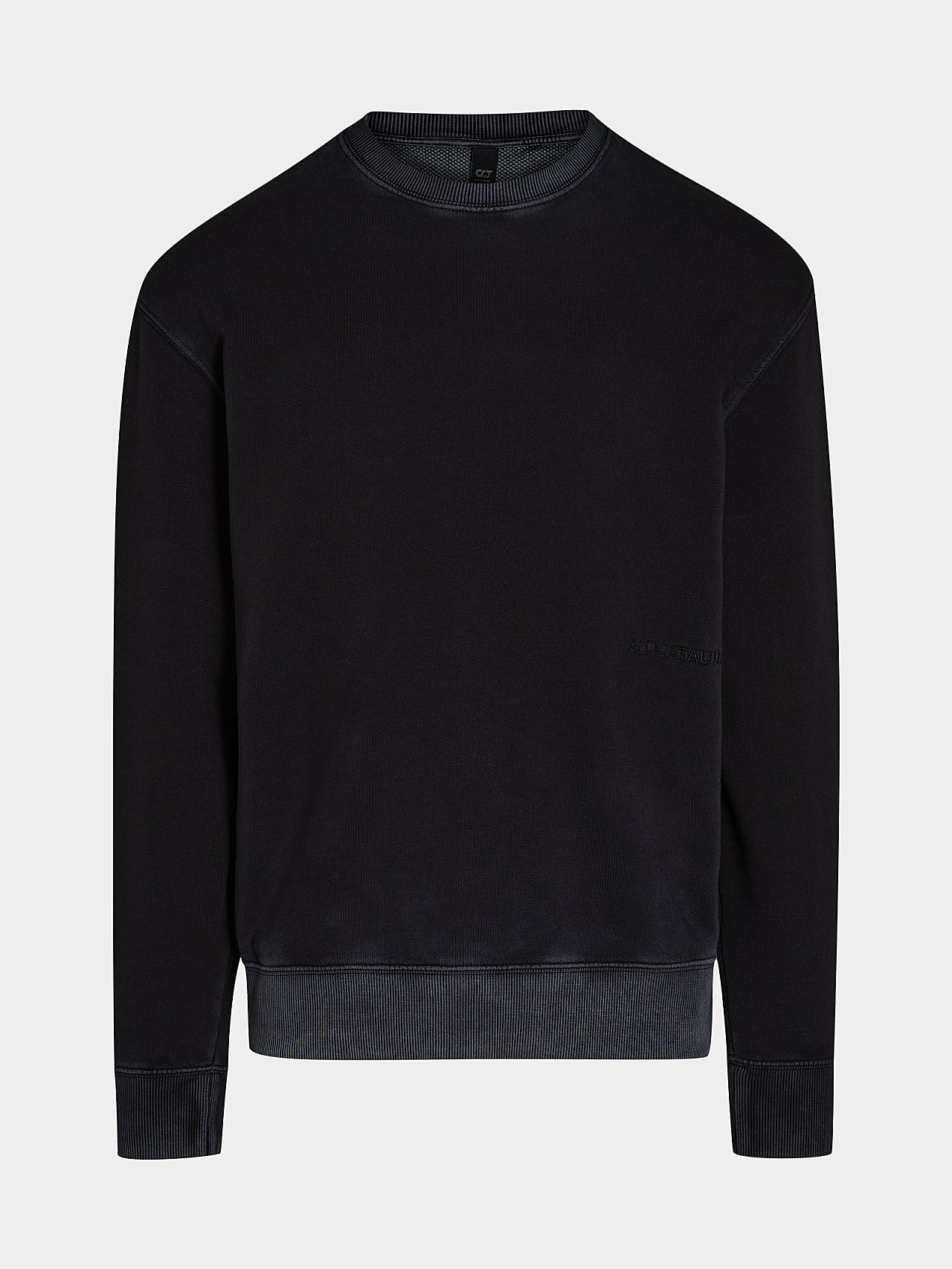 Gradient Crewneck Sweater SORENO V1.Y7.02 Black