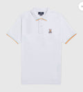 Psycho Bunny Men’s Big & Tall Noah Polo – White