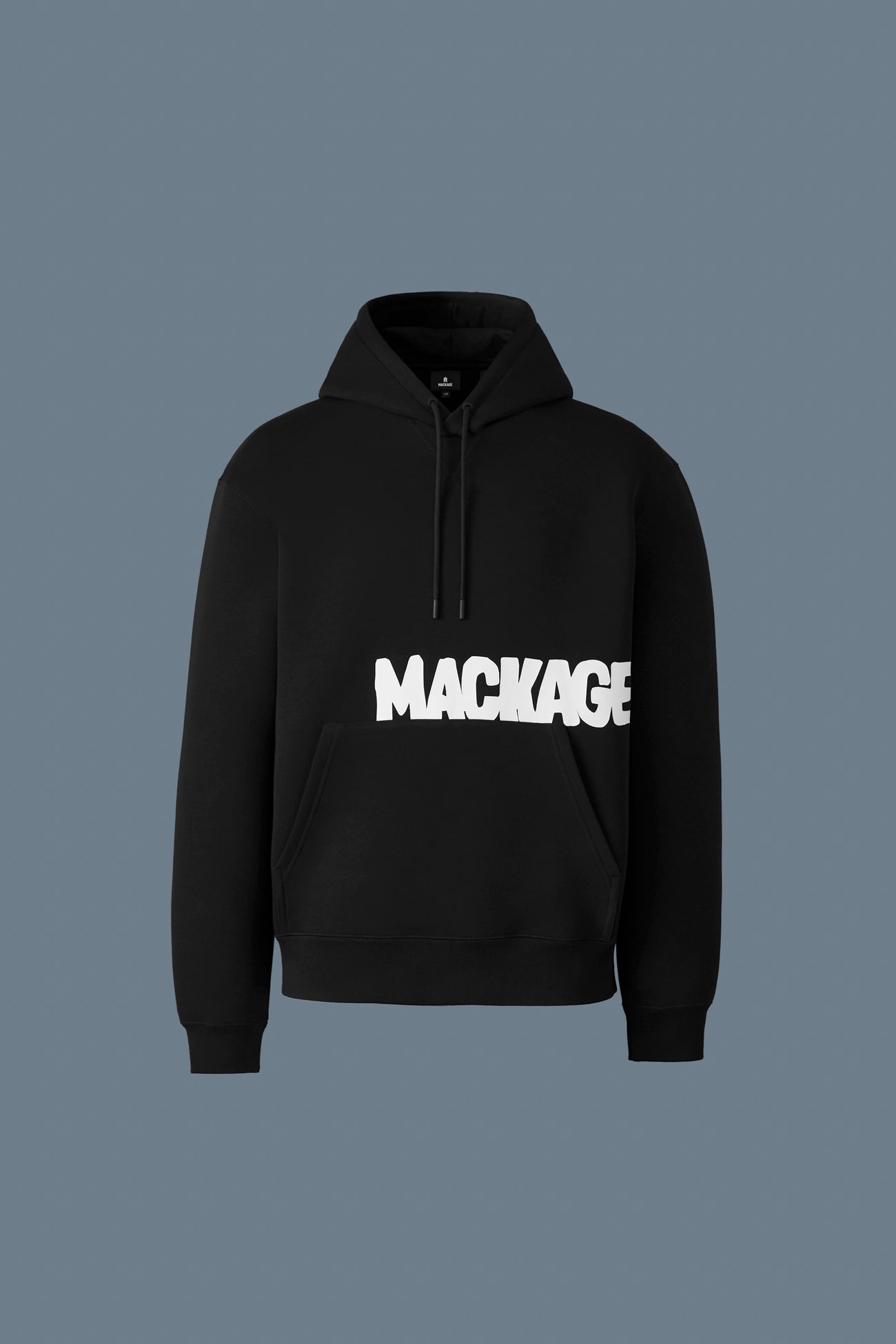 KRYSTIAN-PR Double-face Jersey Logo Hoodie Black