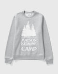 MEN'S MAXI MK CAMP REGULAR SWEATSHIRT GREY MELANGE
