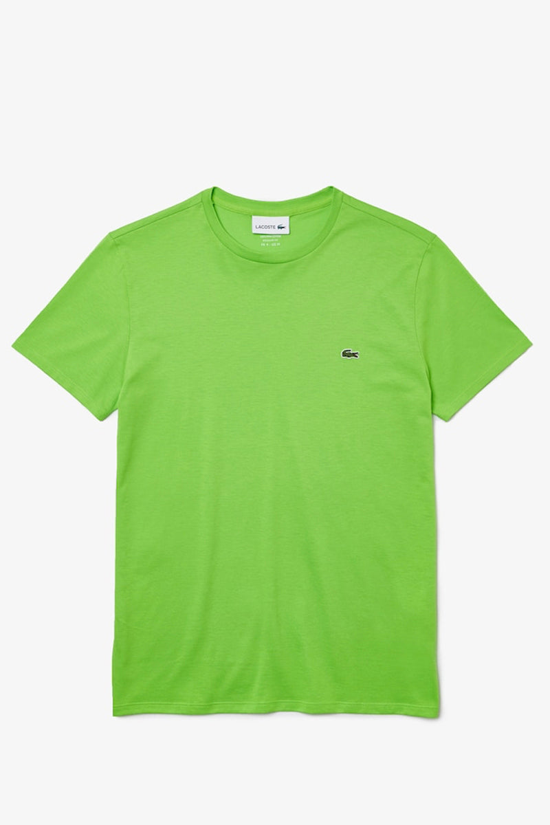 Men's Crew Neck Pima Cotton Jersey T-Shirt Green
