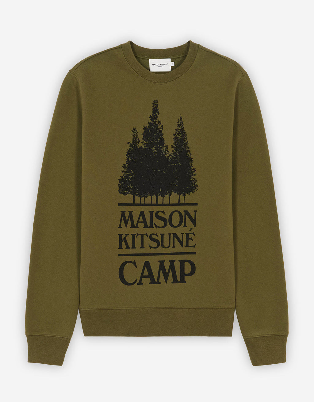 MEN'S MAXI MK CAMP REGULAR SWEATSHIRT DARK KHAKI